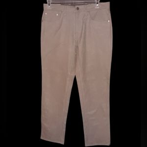 Size 33/30 Daniel Cremieus  lake como collection tan pants